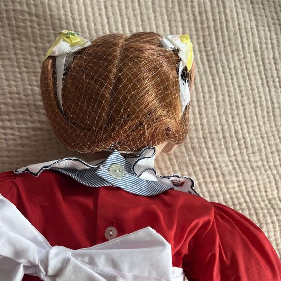 Fayzah Spanos Chick a Dee Porcelain Girl Doll Boxed Precious Heirloom Collection - Picture 6 of 16